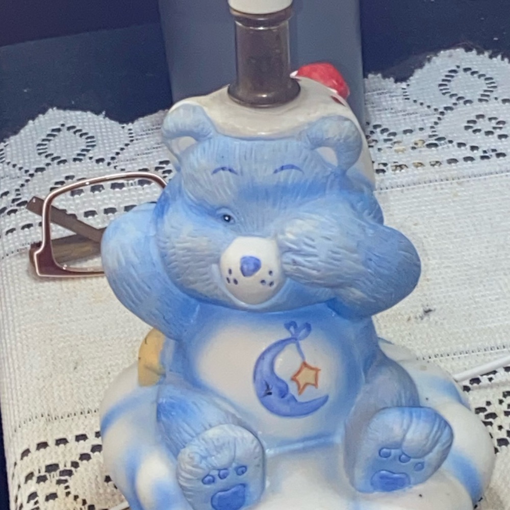 Vintage Bedtime bear Care Bear lamp